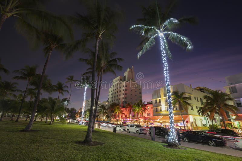 Miami Beach architecture royalty free stock photography