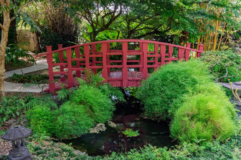 Miami Beach Botanical Garden - Japanese Garden , September of 2022 royalty free stock photography