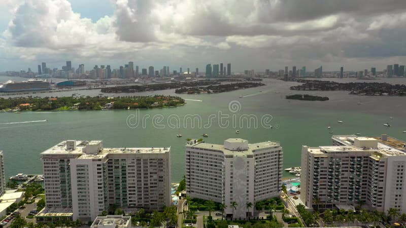 Miami Beach mit Ansicht der Bucht