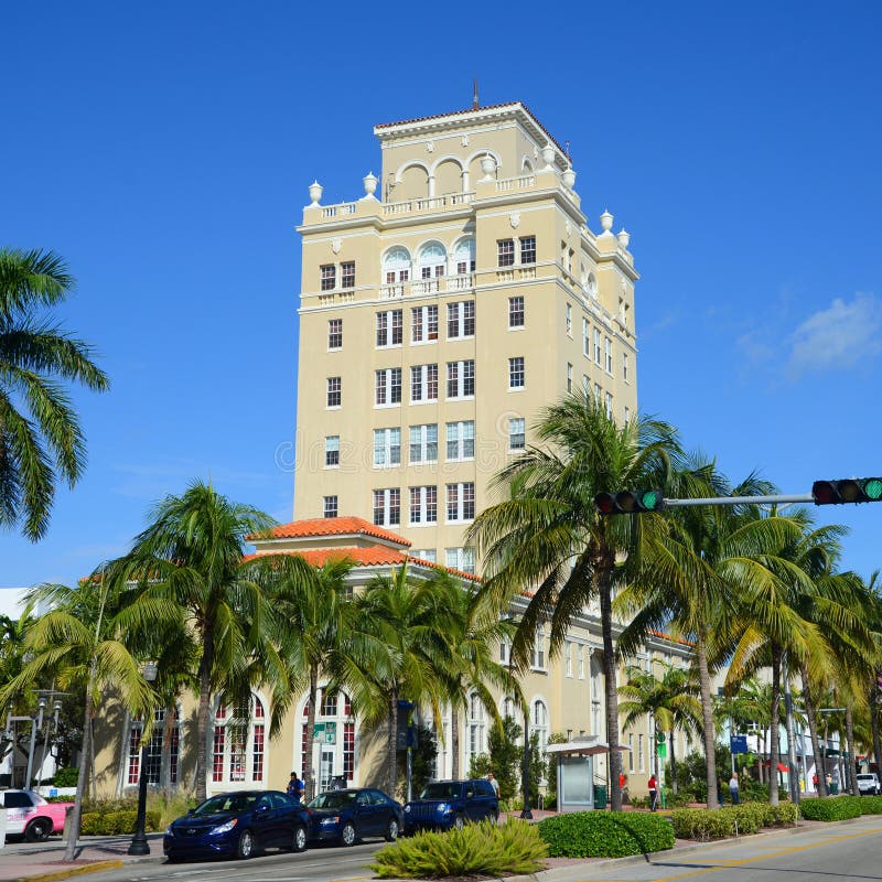 Miami Beach Old City Hall, Miami, Florida Editorial Photo - Image of travel, style: 28384381