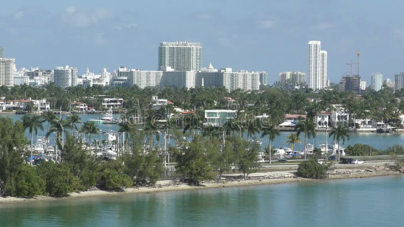 Miami Beach-Skyline-Wannenansicht