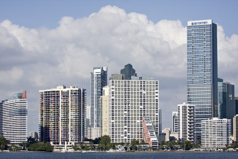 Miami Florida downtown buildings
