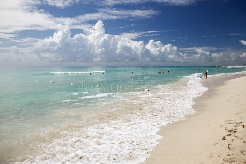 Miami plażowy brzeg