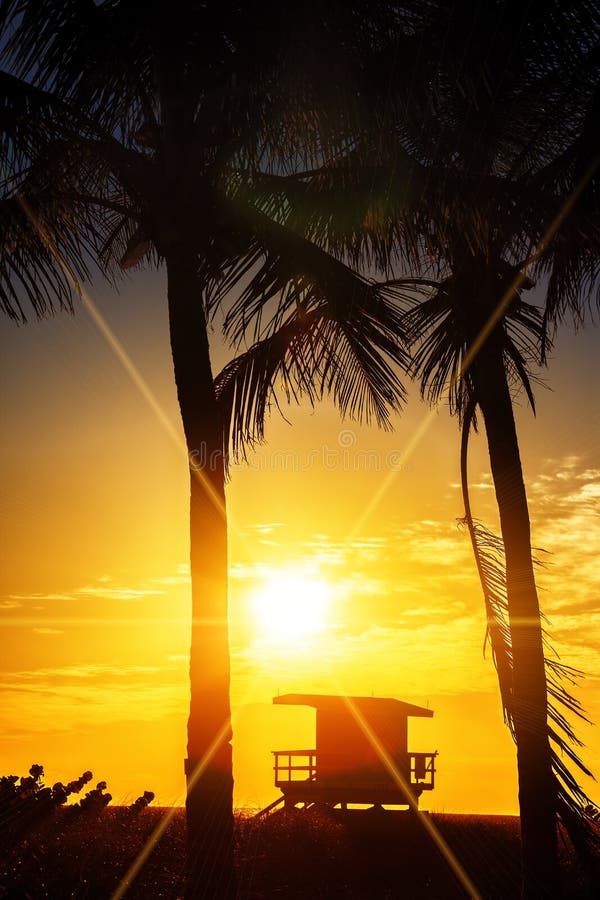 Miami South Beach sunrise