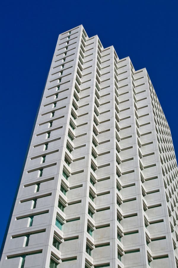 Highrise Apartment Building Stock Image Image of construction, high