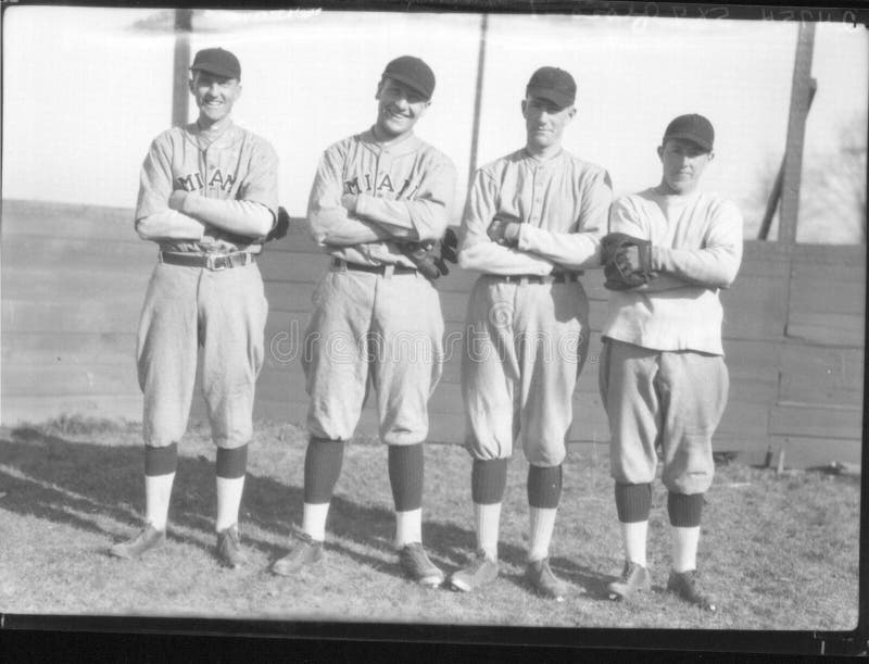 Miami University Baseball Coaches In 1926 Picture. Image 222470052