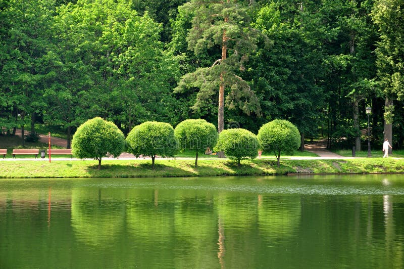 miasta Moscow park zdjęcia royalty free miasta Moscow park zdjęcia royalty free