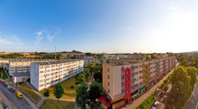 Miasto Złotoryja fotografia royalty free