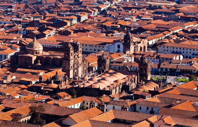 Miasto Cuzco w Peru, Ameryka Południowa
