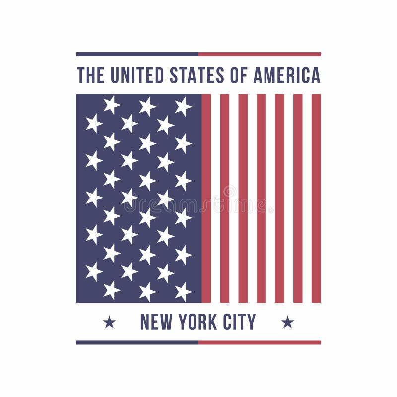 Miasto Nowy Jork, usa typografia dla koszulka druku amerykańska flaga Koszulek grafika ilustracja wektor Miasto Nowy Jork, usa typografia dla koszulka druku amerykańska flaga Koszulek grafika ilustracja wektor