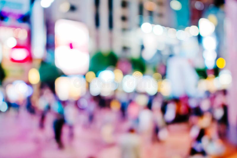 Miasto zaświeca dużego abstrakcjonistycznego kółkowego bokeh obrazy royalty free