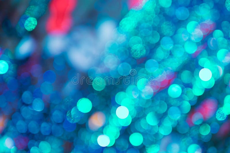 Miasto zaświeca dużego abstrakcjonistycznego kółkowego bokeh obraz stock