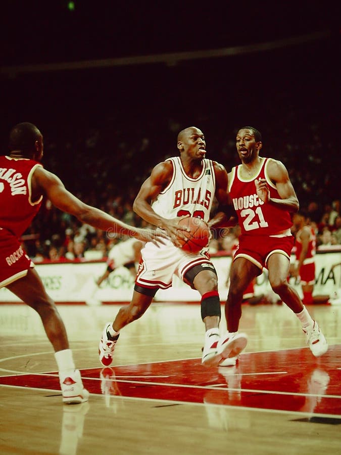 Michael Jordan Chicago Bulls royalty free stock photos