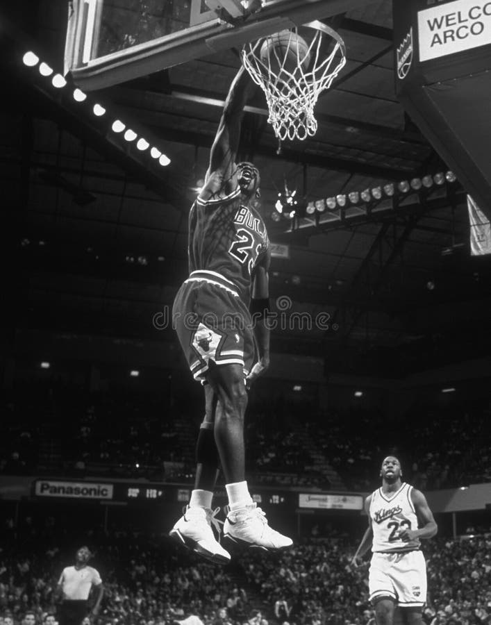 michael jordan black white