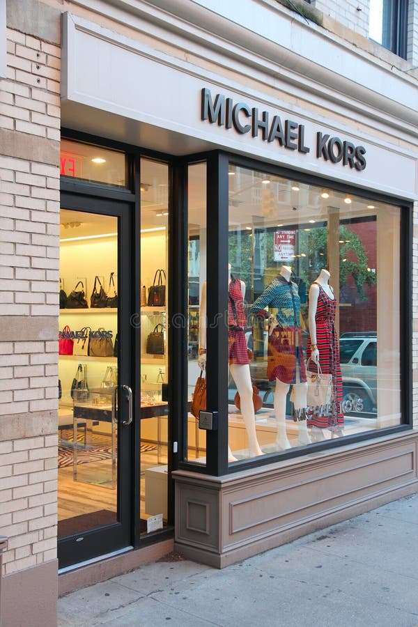 Sign of Michael Kors store in New York City Stock Photo