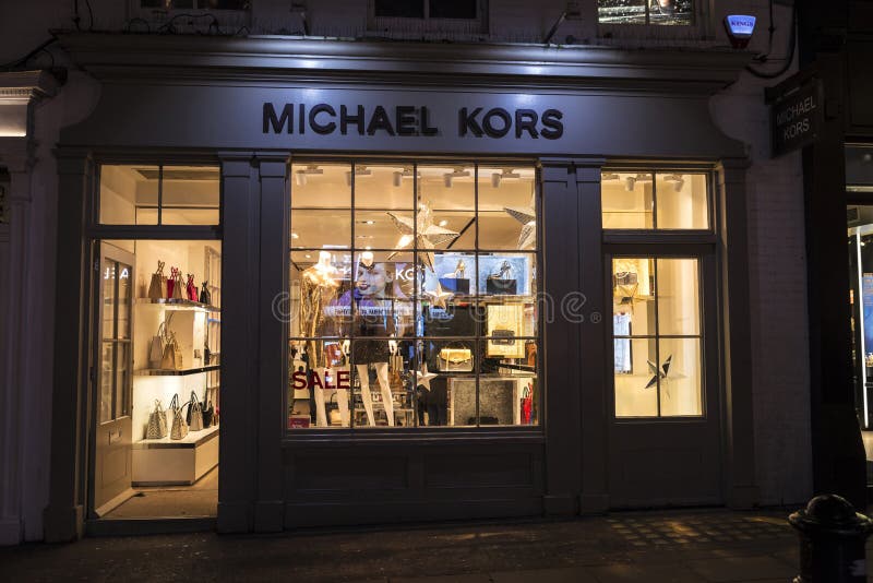 Michael Kors Shop in London, England, United Kingdom Editorial Photo -  Image of elegance, design: 124478461