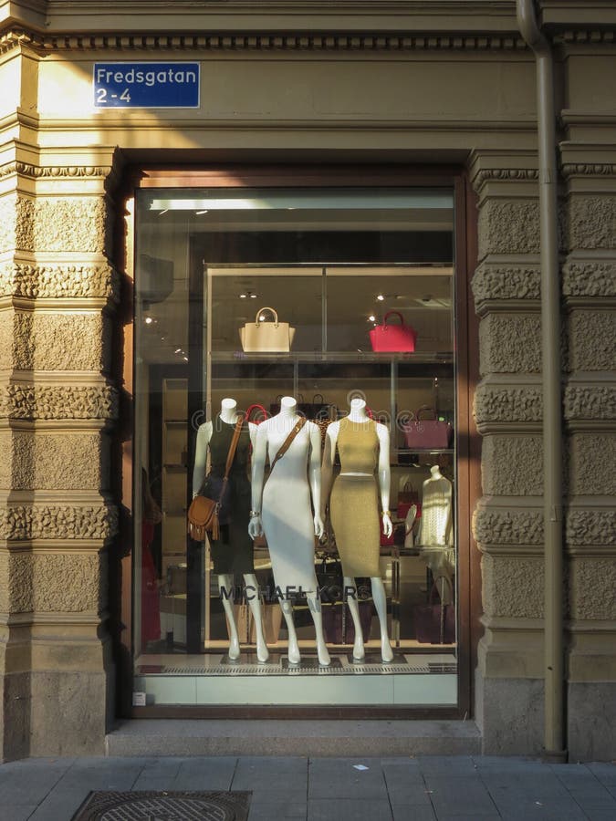 PRAGUE, CZECH REPUBLIC - CIRCA DECEMBER 2017: Store Front Of Michael Kors  Brand Store Stock Photo, Picture and Royalty Free Image. Image 93038312.