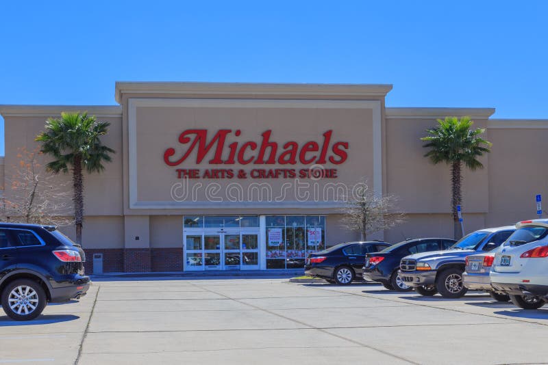 Michael`s Arts and Crafts Storefront Editorial Image Image of baking