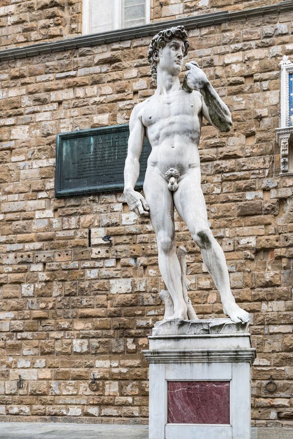 Michelangelo ` s David w Florencja obrazy royalty free Michelangelo ` s David w Florencja obrazy royalty free