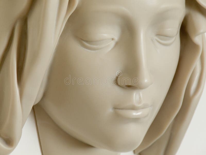 Michelangelo, πρόσωπο της Virgin, πόλη του Βατικανού στοκ φωτογραφία Michelangelo, πρόσωπο της Virgin, πόλη του Βατικανού στοκ φωτογραφία