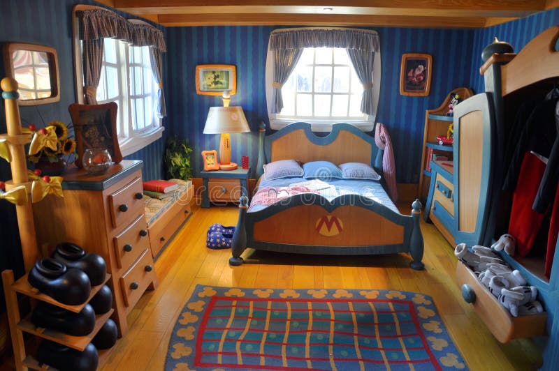 Mickey S Bedroom in Disney World Orlando Editorial Stock Image Image