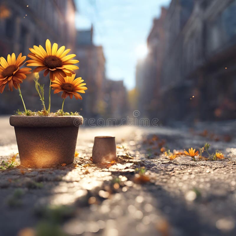 This micro-tiny clay pot is a lovely home to a beautiful daisy. Filled with nutrient-rich dirt, it provides the perfect environment for the daisy to thrive. The small size of the pot adds to its charm and makes it a perfect addition to any space. The bright and cheerful daisy is sure to bring a smile to your face and brighten up your day. Generative AI. This micro-tiny clay pot is a lovely home to a beautiful daisy. Filled with nutrient-rich dirt, it provides the perfect environment for the daisy to thrive. The small size of the pot adds to its charm and makes it a perfect addition to any space. The bright and cheerful daisy is sure to bring a smile to your face and brighten up your day. Generative AI