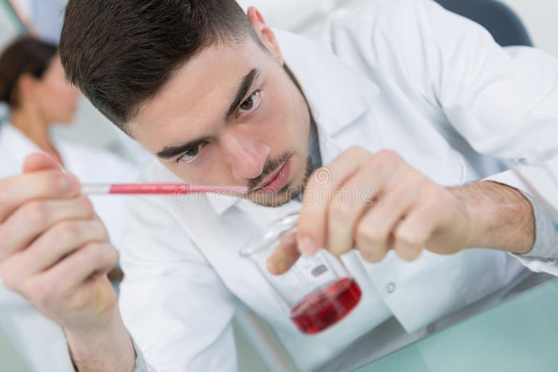 Microbiological Pipette in Laboratory Stock Photo Image of health, experiment 99539384