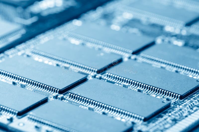 Microchip stock image. Image of circuitry, information - 21005653
