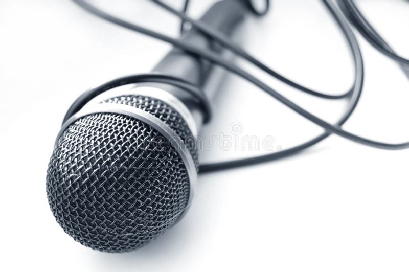 Microphone conceptual image.