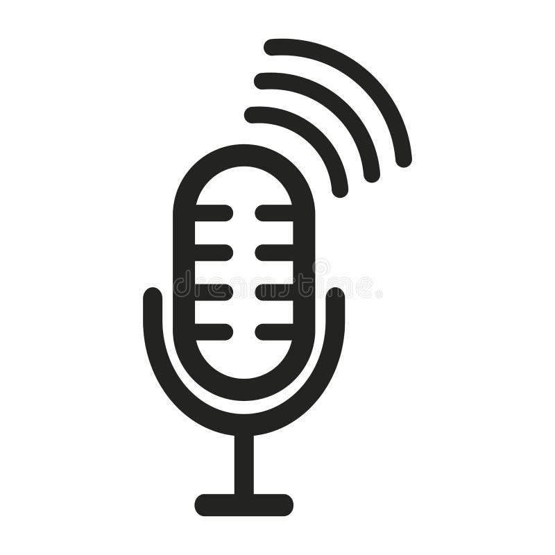Microphone Icon. Speaker Icon. Vector Illustration. Stock Image Stock Vector Illustration of