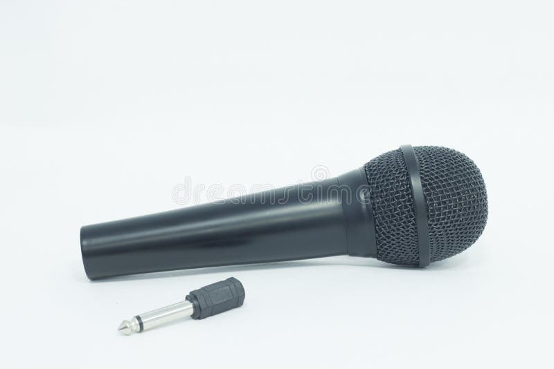 Microphone Jack stock image. Image of communications, transfer 4114567