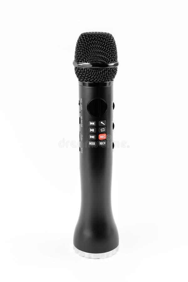 karaoke microphone with built in speaker