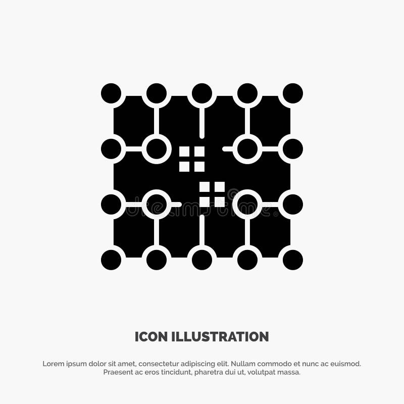 Microprocesador, conexión, electricidad, rejilla, vector sólido material del icono del Glyph libre illustration Microprocesador, conexión, electricidad, rejilla, vector sólido material del icono del Glyph libre illustration