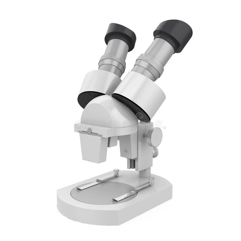 Microscop izolat vector illustration