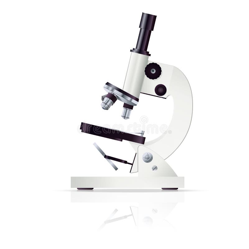 Microscope royalty free illustration Microscope royalty free illustration