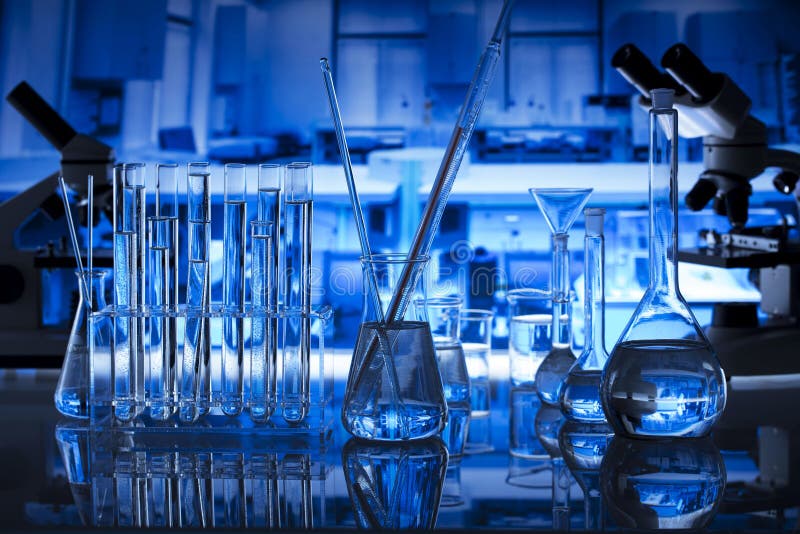 Science Laboratory Concept Background. Science Experiment. Stock Image -  Image of dark, equipment: 112106375
