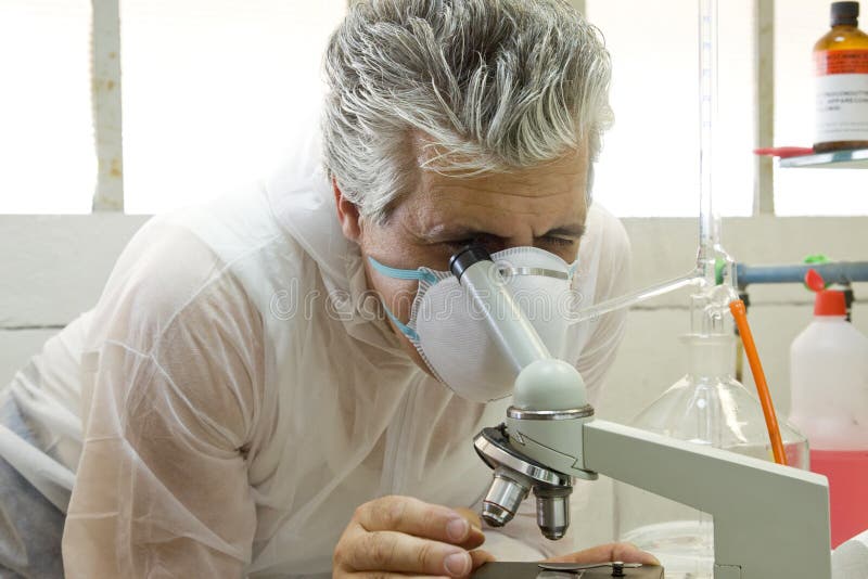 Microscope Work Picture. Image 9761113