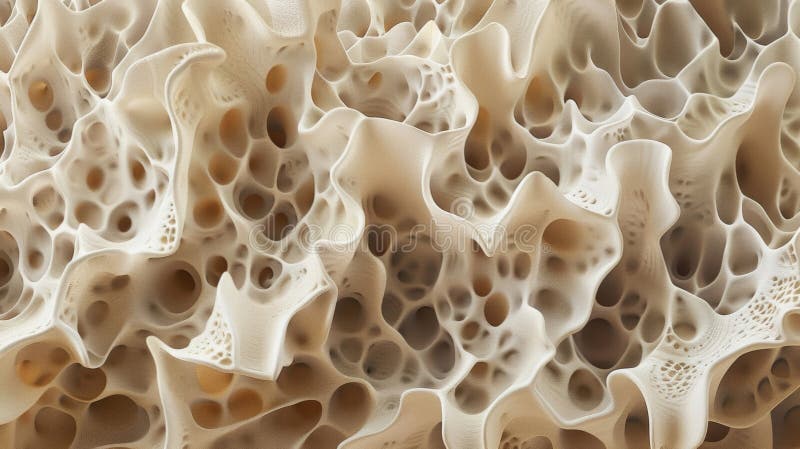 A microscopic view of a material resembling sand except each grain is constantly changing shape and rearranging itself royalty free stock photo