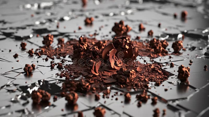 Microscopic View of Rust Formation on Iron vector illustration