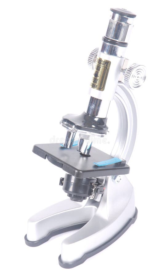 Microscopio per i bambini immagine stock Microscopio per i bambini immagine stock