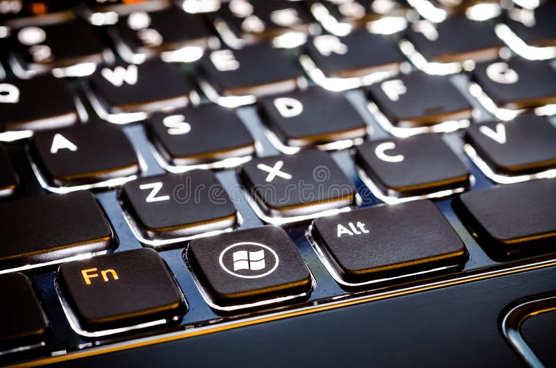 Microsoft Keyboard stock image Microsoft Keyboard stock image