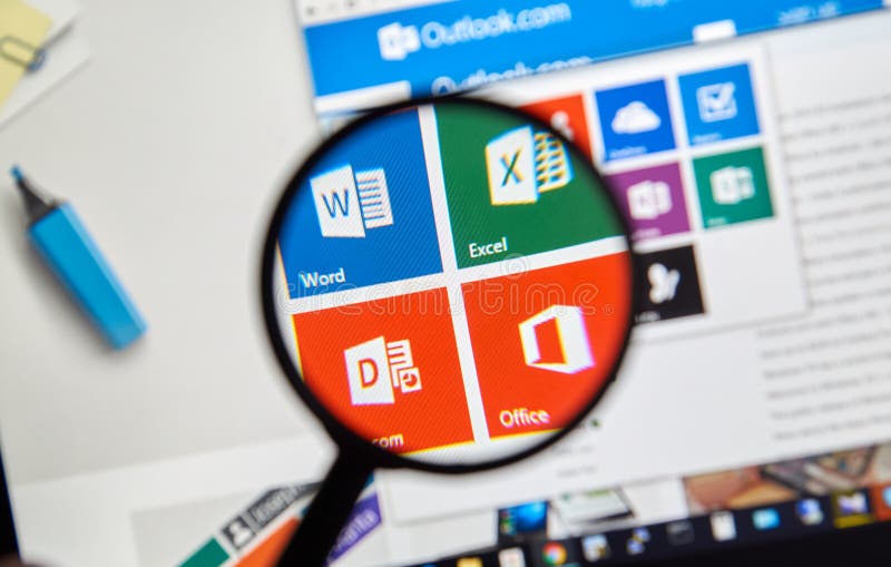 Microsoft Office-Wort, Excel lizenzfreie stockfotos Microsoft Office-Wort, Excel lizenzfreie stockfotos