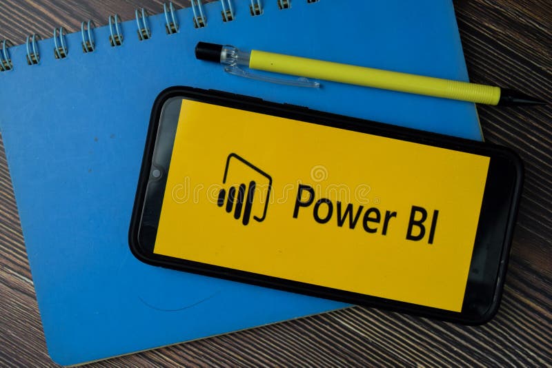 Microsoft Power BI dev app on Smartphone screen. Power BI is a freeware web browser developed by Microsoft Corporation. Bekasi