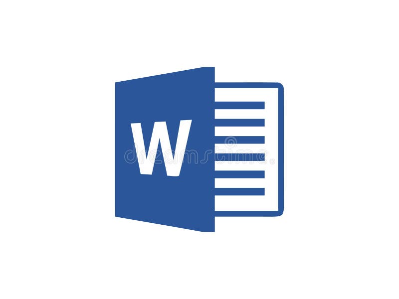 Microsoft Word Logo Stock Illustrations – 206 Microsoft Word Logo Stock