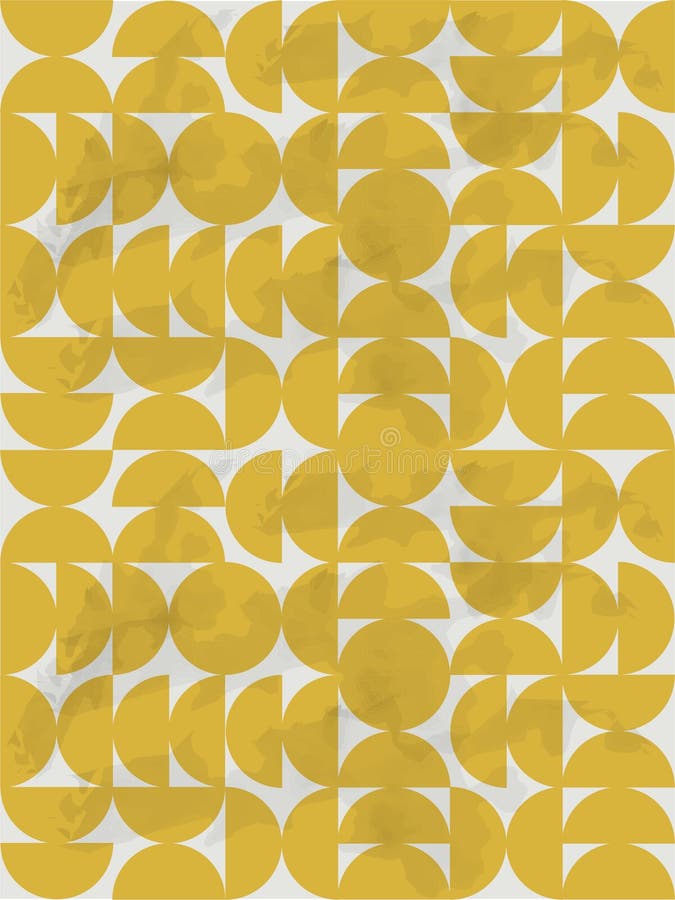 Mid Century Gold Pattern Stock Illustrations 443 Mid Century Gold