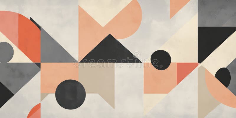 A mid-tone grey background with sharp, angular geometric patterns and contrasting lines. The clean stock photos