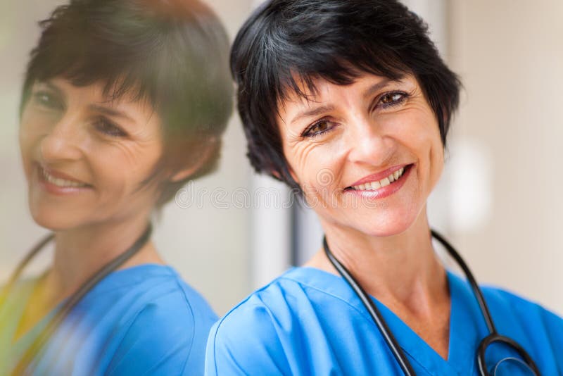Middle aged healthcare royalty free stock photography Middle aged healthcare royalty free stock photography