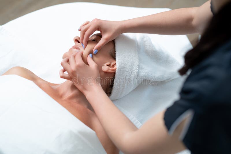 Blue Beauty nailed on massage table