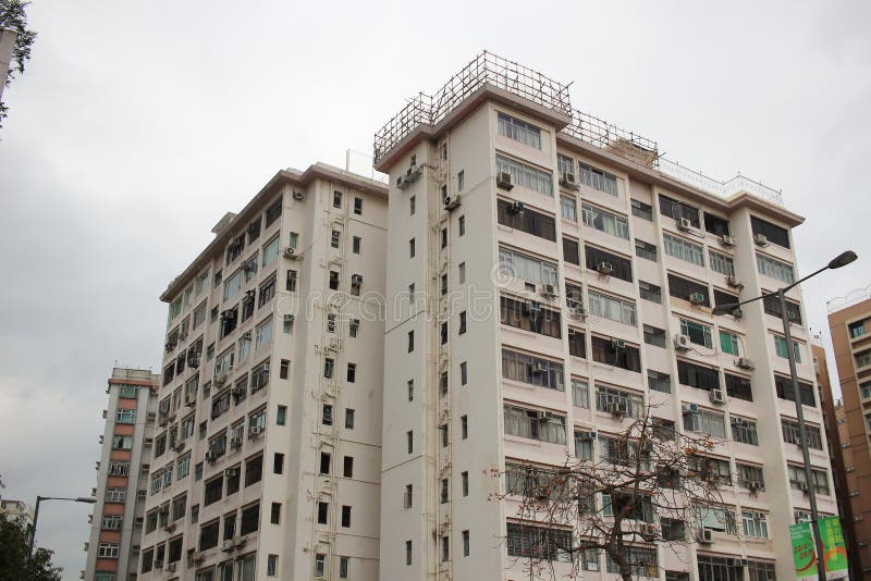 middle class apartment house kowloon city royalty free stock image middle class apartment house kowloon city royalty free stock image