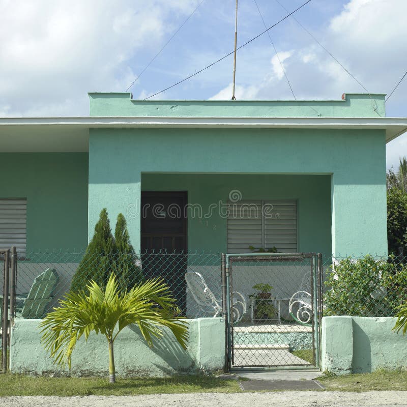 Middle class tropical home